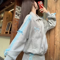 ribbon スウェット 2色