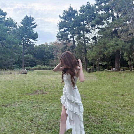 resortアシメワンピ