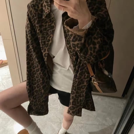 レオパードシャツ