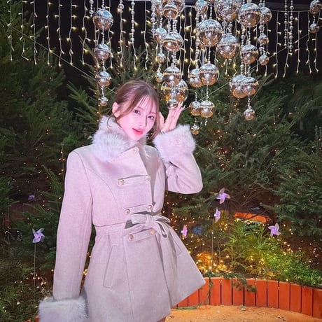 ミニワンピ風coat2色
