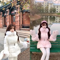 ゆきんこダウン2色
