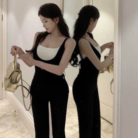 美シルエットオールインワン