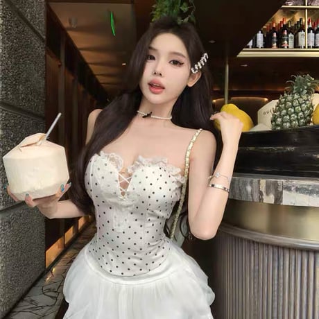 ♡えちえちdot cute トップス2色