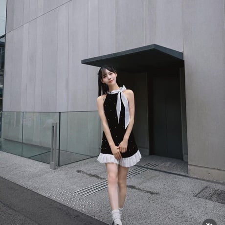 ♡ribbon girly onepiece