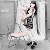 ●vintage rose×ribbon ワンピ