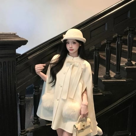財閥ポケットファーコート