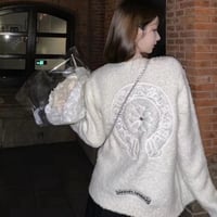 Cross White cardigan