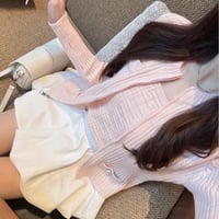 パーカー＋トップスset 3色