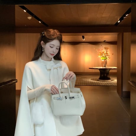 財閥ポケットファーコート