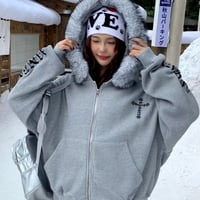 Y2Kwaffle hoodie