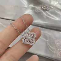 クローバーcolorネックレス 3色