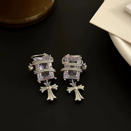 Cross925ピアス