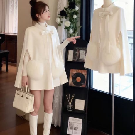 財閥ポケットファーコート