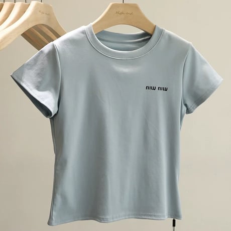 細見え！美シルエットTシャツ 6色