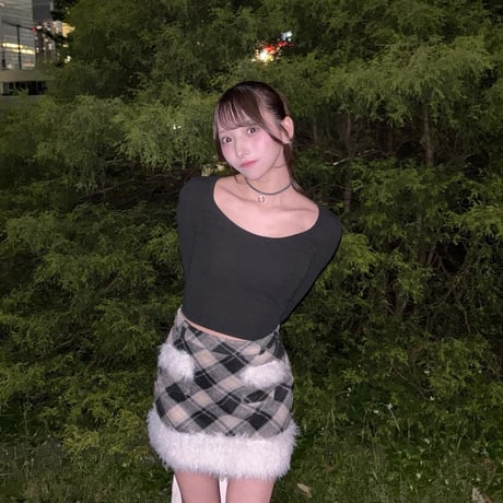 ⚫︎裾far スカート 2色