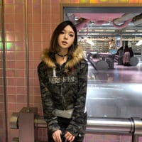 迷彩ストリートパーカー