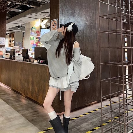 ゆるワンショルセットアップ