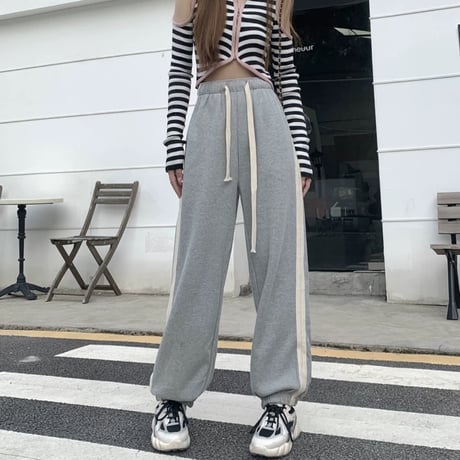 ラフスウェットパンツ 4色