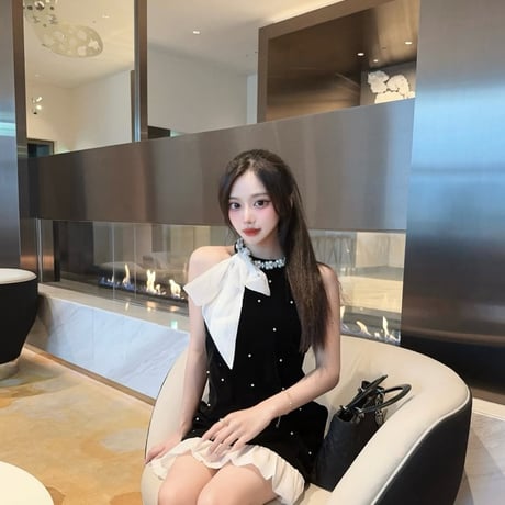 ribbon girly onepiece