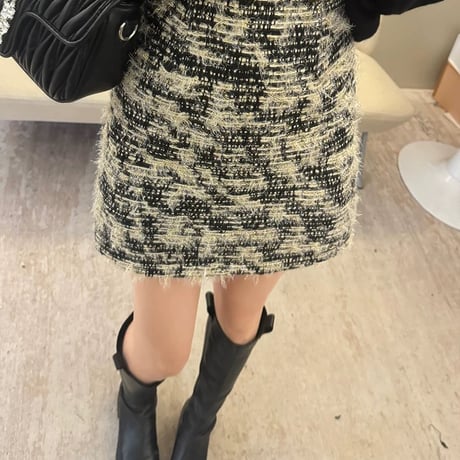 デザインスカート 2色