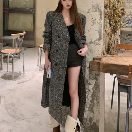 ロングコート2色