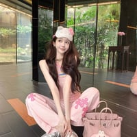 pink Cross pants