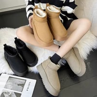 厚底ムートンブーツ 3色