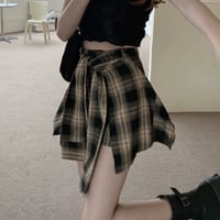●check 変形ボトムス 2色