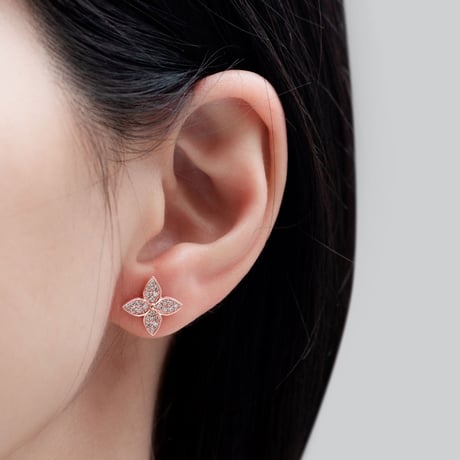 クローバーピアス 2色
