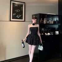 roseチョーカー付きdotワンピ