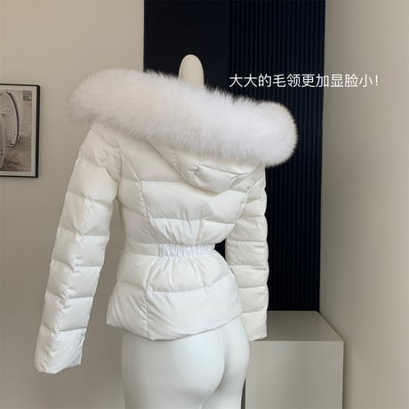 ウエスト爆誕ダウン 2色