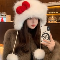 Cat ribbon hat