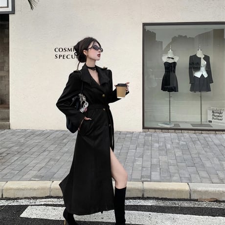luxuryロングコート2色