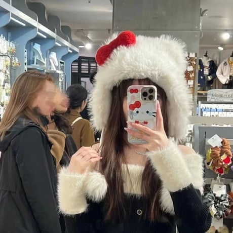 Cat ribbon hat