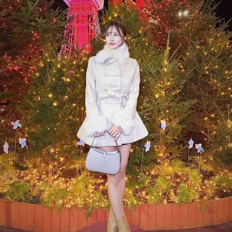 ミニワンピ風coat2色