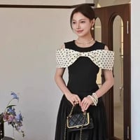 ビックリボンオフショルトップス