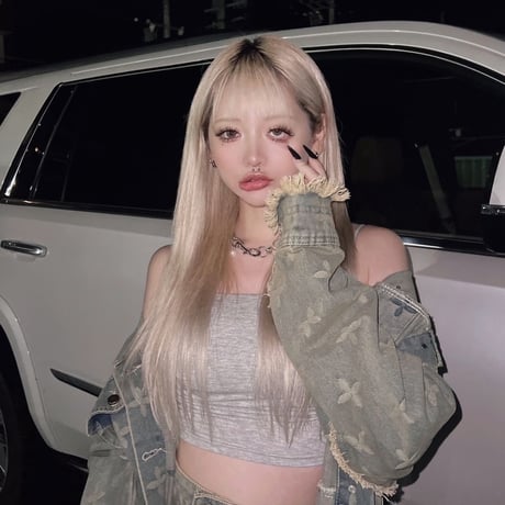 可愛すぎ?! クロスdenimセットアップ