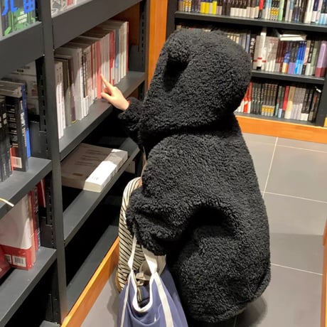 bearフードパーカー 3色