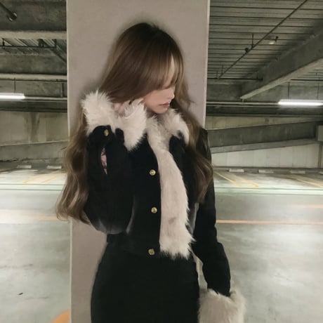 もふdenim ジャケット