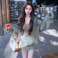 可愛すぎ?! クロスdenimセットアップ