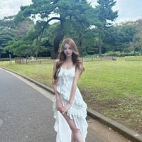 即納  resortアシメワンピ