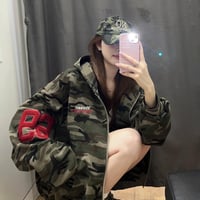 Y2K迷彩パーカー