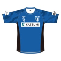 【ジュニアチーム必須】FP練習着シャツ（ブルー・番号あり）