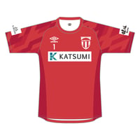 【ジュニアチーム必須】GK練習着シャツ（レッド・番号あり）