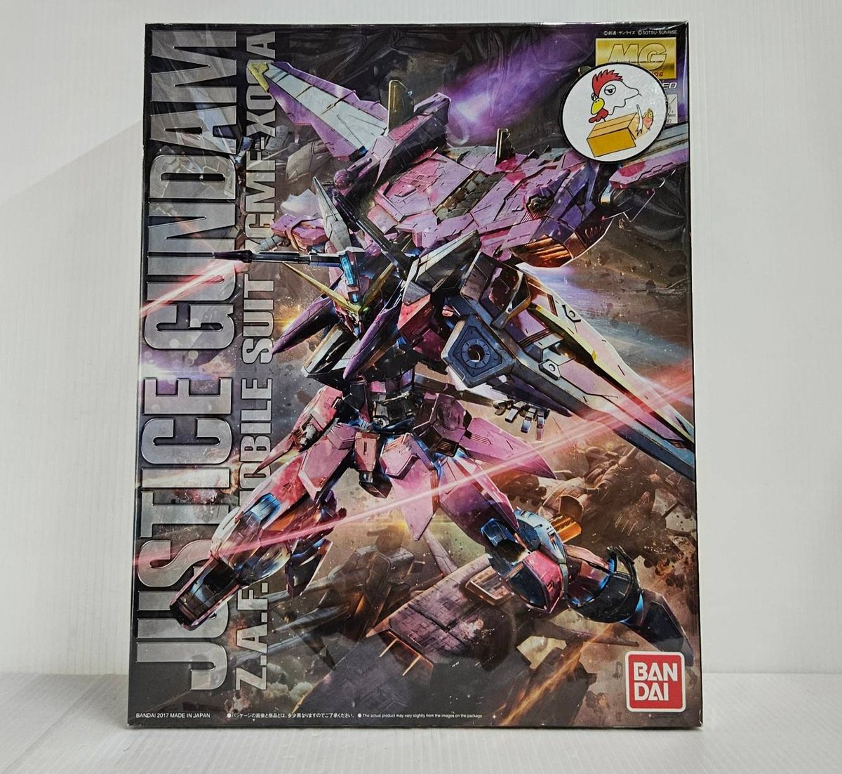 1/100 MG ZGMF-X09A ジャスティスガンダム 「機動戦士ガンダム