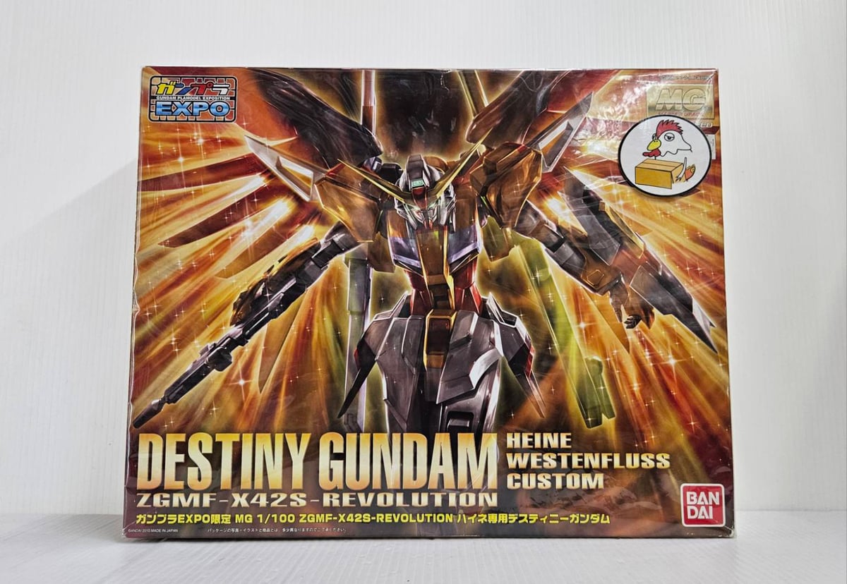 ガンダムEXPO ハイネ専用デスティニーガンダム　MG MG 1/100 ハイネ専用デスティニーガンダム｜バンダイ ホビーサイト