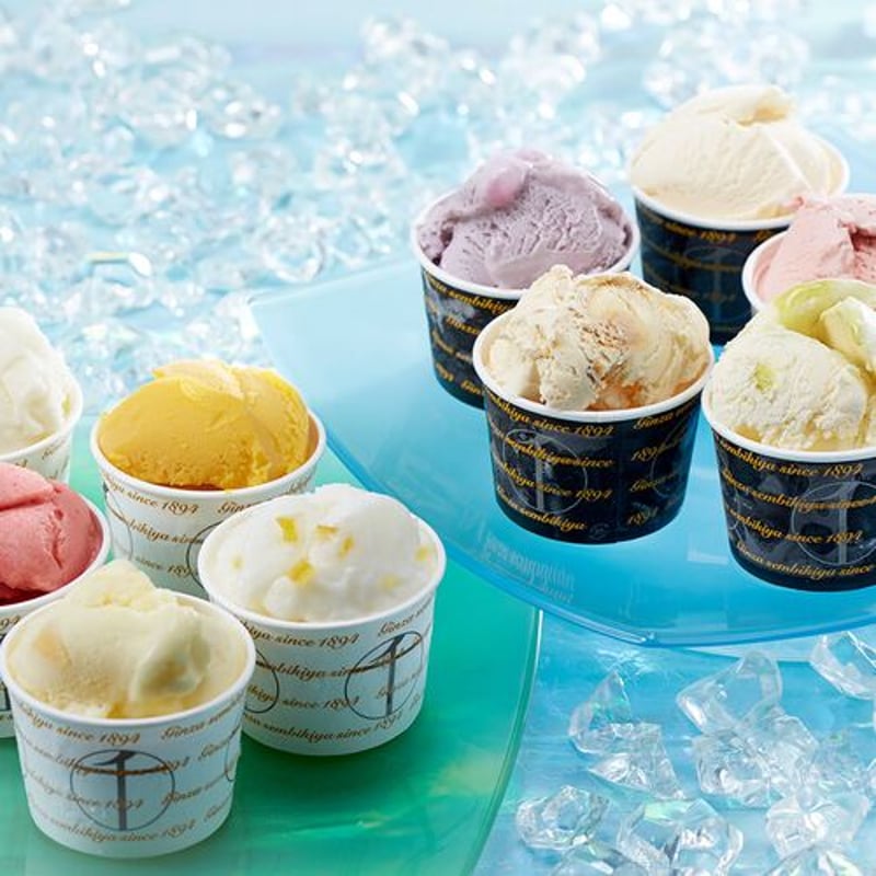 【銀座千疋屋】銀座プレミアムアイス＆ソルベ２０個  // お中元 お見舞い ギフト 贈り物 手土産 喪中 残暑見舞い 内祝い お供え お歳暮 お返し プレゼント 記念日 お取り寄せ 出産祝い 御祝 熨斗 食品開発 お菓子 銀座千疋屋 プレミアムアイス＆ソルベギフト 10個｜お中元・お歳暮