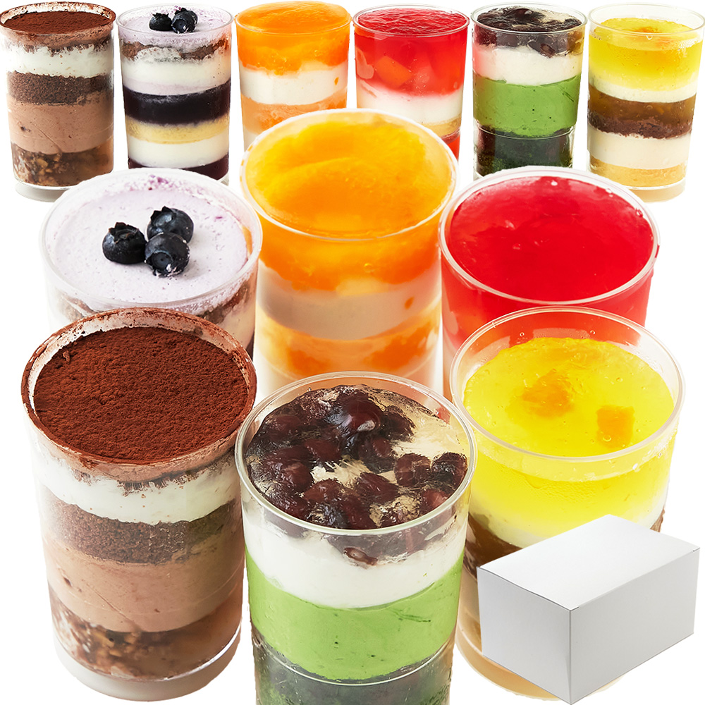 ツイストカップケーキ6種セット ≪冷凍≫｜スプーンで楽しむ