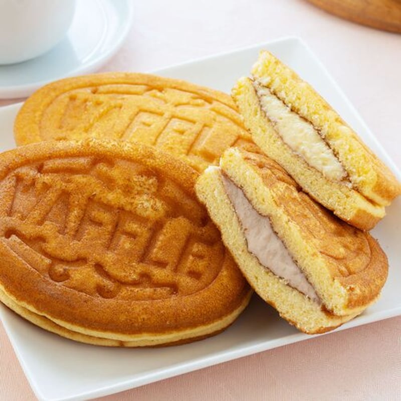 岡山 創業明治四年 「福井堂」 ワッフル詰め合わせ2種セット