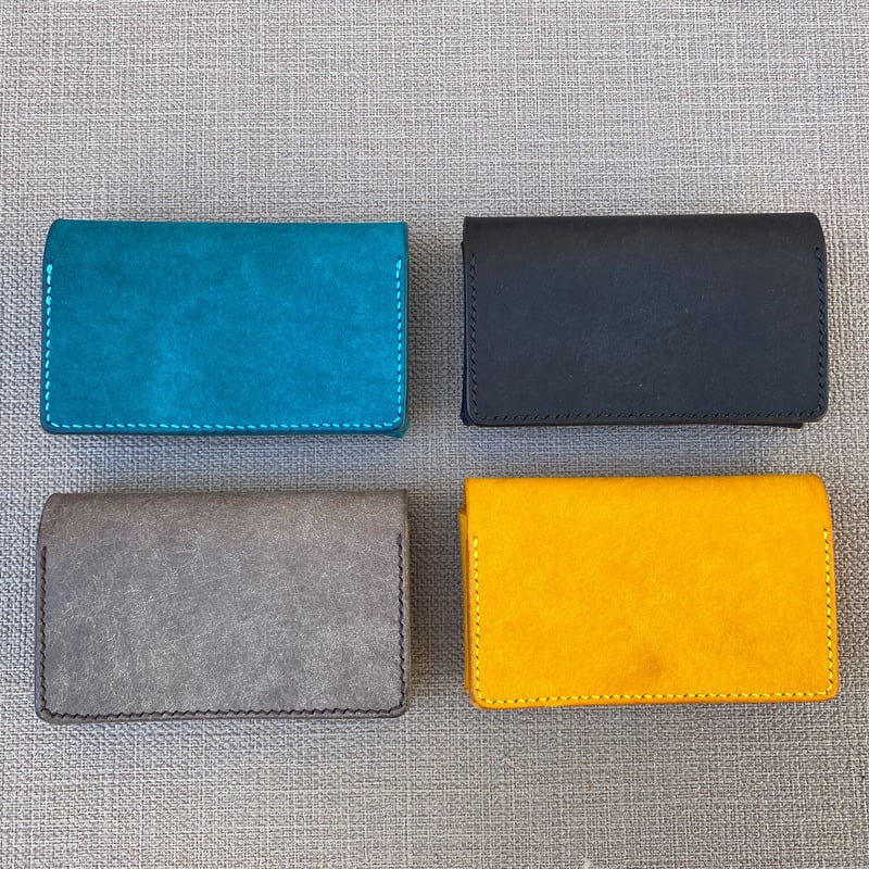 【未使用品】AETHER エーテル　MARGUERITE マルグリート　本革 AETHER エーテル】マーガレット型押しレザー マルグリート 二つ折り